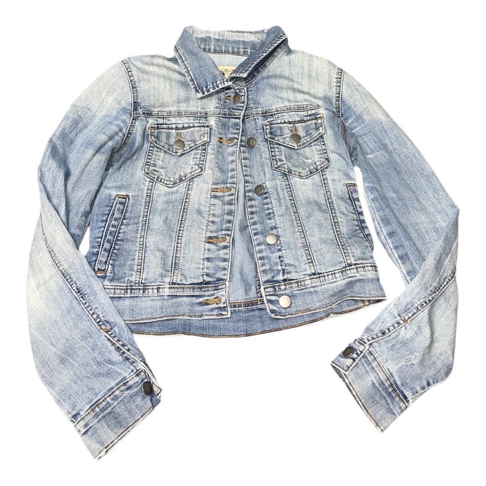 Stylish Light Blue Denim Jacket